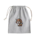 漫画風Tシャツのぶらうんふんど Mini Drawstring Bag