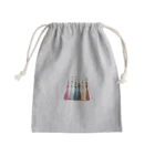 motsunabeeの華やかなタッセル柄アイテム！Tシャツ、靴下、マグカップ、ブランケットをお見逃しなく！ Mini Drawstring Bag