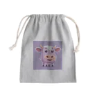 Square KidsのSquare Calf Mini Drawstring Bag