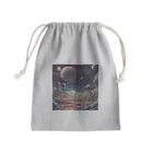 ai美女ショップの多分火星の景色はこんな感じ🪐 Mini Drawstring Bag