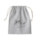 ゆめなずなしょっぷの画伯のよれよれなずなちゃん Mini Drawstring Bag