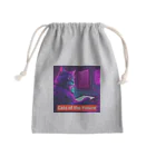 THE NOBLE LIGHTのCats of the Future Mini Drawstring Bag