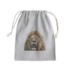 mayura_photoの眠そうなオスライオン Mini Drawstring Bag