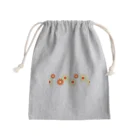 kazeou（風王）のレトロ風花(8枚)黄・オレンジ Mini Drawstring Bag