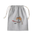 きよピヨ店の長毛秋田犬、帰宅拒否 Mini Drawstring Bag