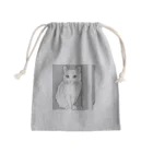 uq230528_suzuのネコ３ Mini Drawstring Bag