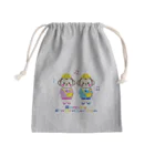 LucyIamのモンキー幼稚園 Mini Drawstring Bag