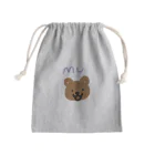 かみかみちゃんのクマくんシリーズ Mini Drawstring Bag