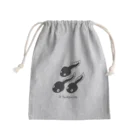 ゴハンオオモリの3Tadpoles Mini Drawstring Bag