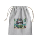 redpanda_pandaのパンダマラカス Mini Drawstring Bag