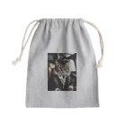 ZZRR12の海賊の支配者猫：海の覇者 Mini Drawstring Bag