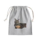 オレはニャン蔵の『猫に小判』オレはニャン蔵 Mini Drawstring Bag