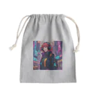 saka7914のサイバー女子 Mini Drawstring Bag