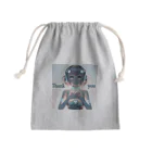 iSysのゲーミング少女ピーシーフォー Mini Drawstring Bag