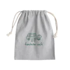 Hontataofficial Contentshopのhontata cafeアイテム Mini Drawstring Bag