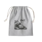 momoRockのデッサンタッチ カバ(Chil) Mini Drawstring Bag