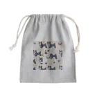 barisukaの蝶々を追いかけるブルドッグ Mini Drawstring Bag