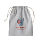 SAKA1AのSAKA1A STATION fishing LOGO Mini Drawstring Bag