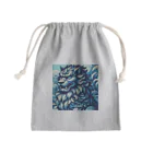 kenken-kenkenショップの青狛犬 Mini Drawstring Bag