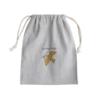 Chocolate.Mの鳥とエッフェル塔 Mini Drawstring Bag