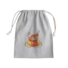 カニちゃんの地球侵略SHOPのカニちゃんとオムライス Mini Drawstring Bag