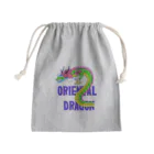 LalaHangeulのORIENTAL DRAGON（龍）英字バージョン Mini Drawstring Bag