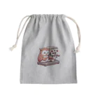 kawaiidoubututatiのフクロウ×コーヒー Mini Drawstring Bag