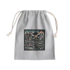 kenken-kenkenショップの車とレコード Mini Drawstring Bag