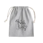 エクササイズ・キャットのエクササイズキャット(小物入れ) Mini Drawstring Bag