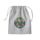 Forêt de Renardsのわくわくキャンプ Mini Drawstring Bag