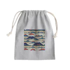 curtisの富士山ピクセルアート Mini Drawstring Bag