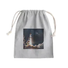 riko1214の宇宙へ発進 Mini Drawstring Bag