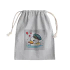 ザ☆めんまのお店のゆっくり進行☆あひる隊長！ Mini Drawstring Bag