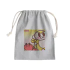 もちもちくりぃちゃあずしょっぷのさるとかにの寄り添いぬいぐるみver.N Mini Drawstring Bag