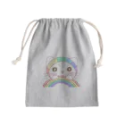 momoAnnu_Shopのレインボーにゃ〜さん Mini Drawstring Bag