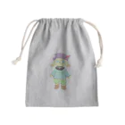 おかか工房のメルヘンうさぎ Mini Drawstring Bag