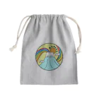 aloha_world_in_circleのjapan mount Fuji rainbow Mini Drawstring Bag