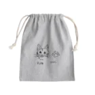 yuritomeのネコ神　(チャーちゃん)　ユリ作品２ Mini Drawstring Bag