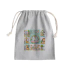 deepspeedkazumannのゆかいなZOO Mini Drawstring Bag