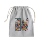 katohkouchiのCreate_an_illustration_of_a_mischievous_cat_gettin_mischievous_cat Mini Drawstring Bag