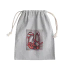 imagine wear0424の赤い靴 Mini Drawstring Bag