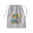 DanefushiのFUKUOKA TOWER with CAT Mini Drawstring Bag