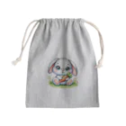 ぷっくりショップのうさかわいい Mini Drawstring Bag