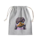JM8の怒りのペンギン Mini Drawstring Bag