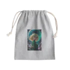AQUAMETAVERSEの宇宙の凛とした姫 アメジスト 2846 Mini Drawstring Bag