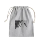 アリエルの空想鉱物店 "Arier's Imaginary Mineral Shop"の横浜の風景〈ガス灯と銀杏〉 Mini Drawstring Bag