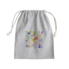 mame SHOPのRAKUGAKI🎨 Mini Drawstring Bag