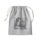 marrikat189のくつろぐトカゲ Mini Drawstring Bag