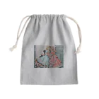 AQUAMETAVERSEの可愛い姉妹たち アメジスト2846 Mini Drawstring Bag