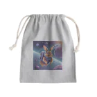 うさぎやの宇宙を旅するうさぎ4 Mini Drawstring Bag